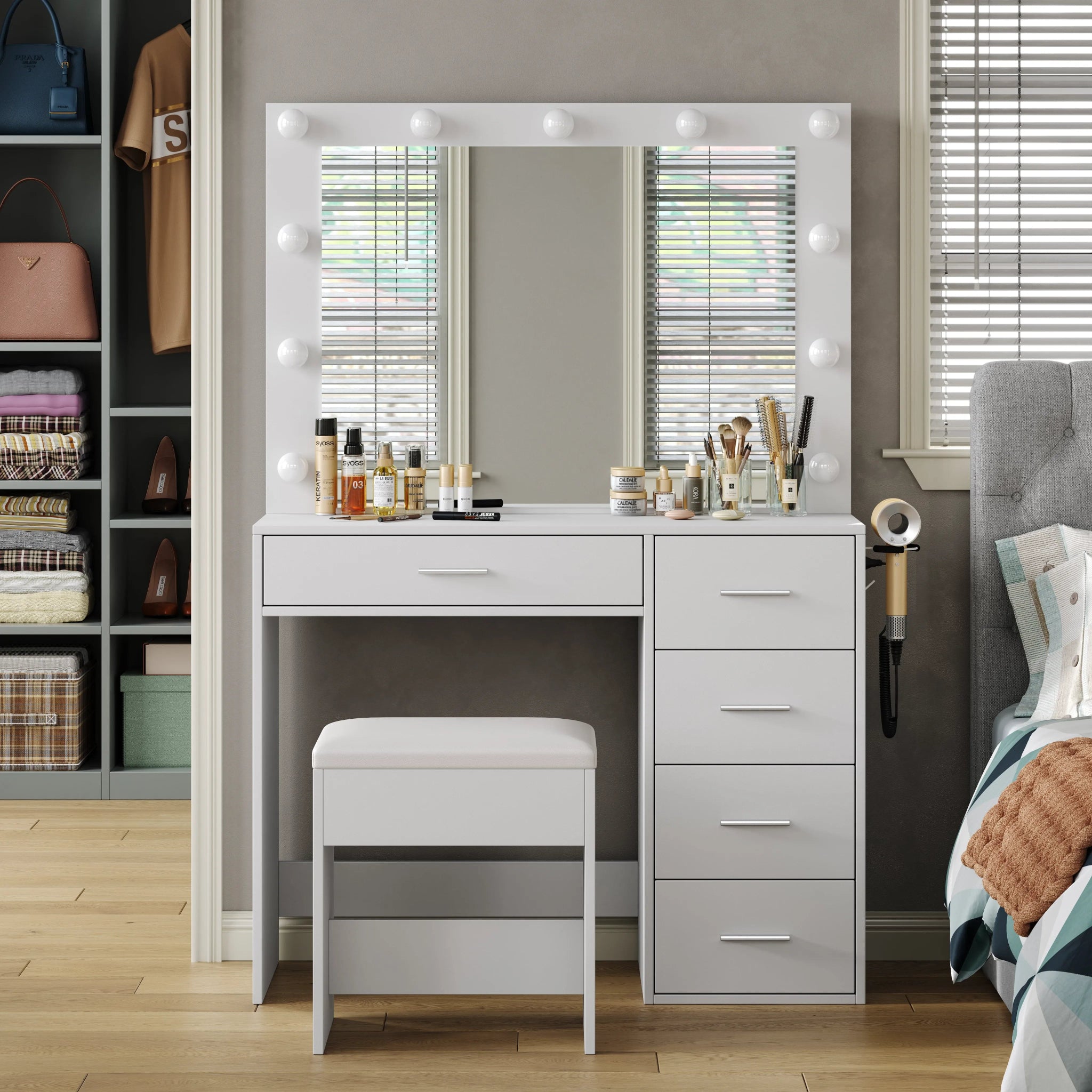 Are Lighted Vanity Tables Worth It? The Truth About Beauty & Functionality - Yanosaku Sotre