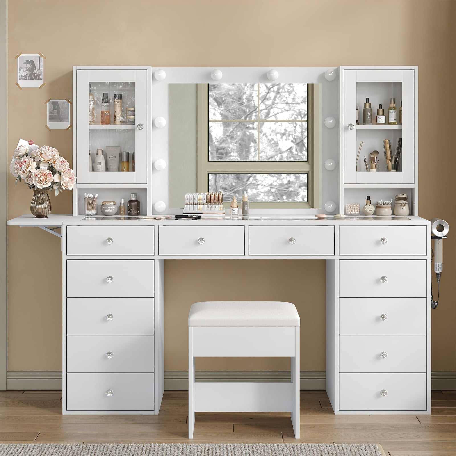 How to Organize Your Makeup Vanity Efficiently - Yanosaku Sotre