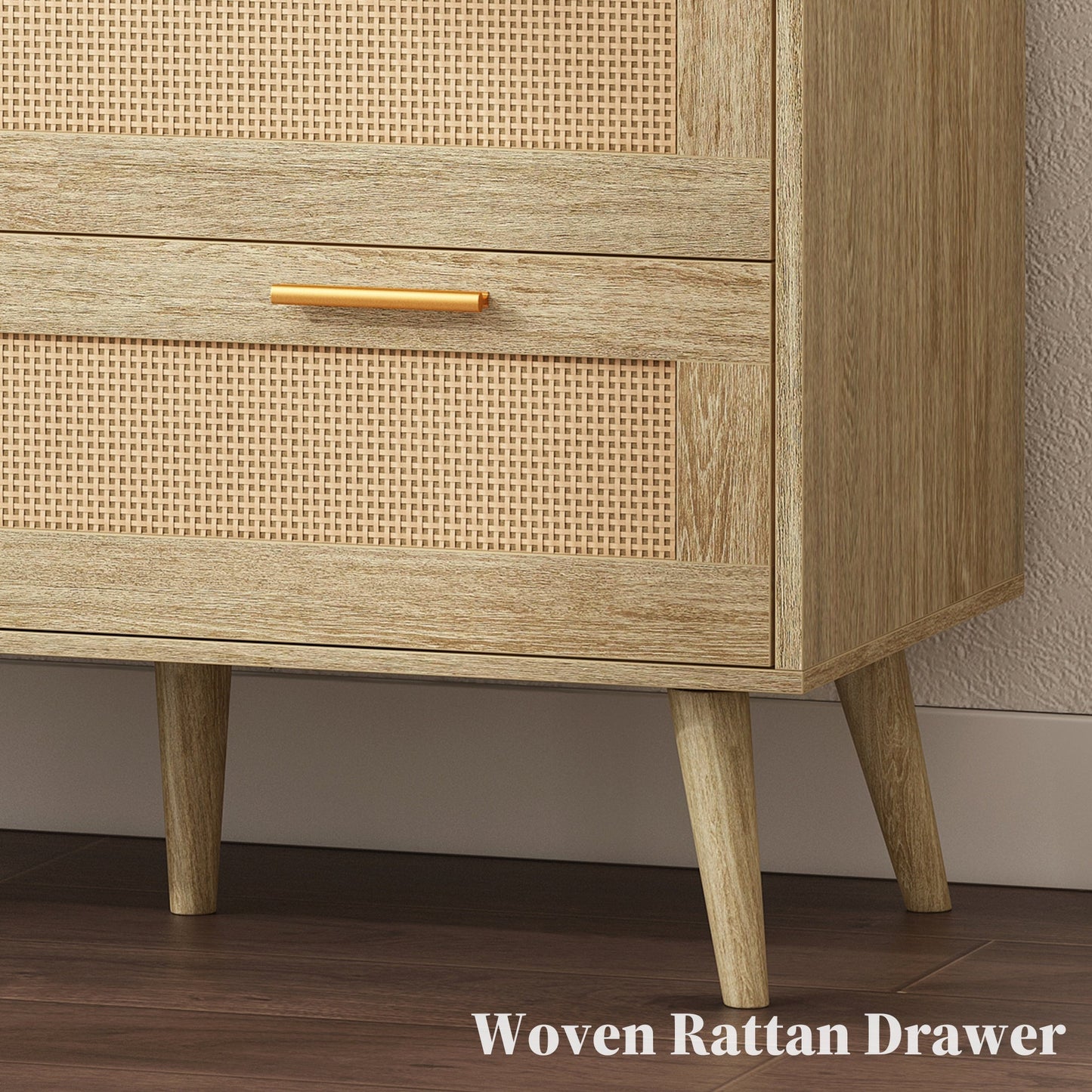 Yanosaku 6 Drawer Dresser for Bedroom - Yanosaku SotreFurnitureDS002 - OAK