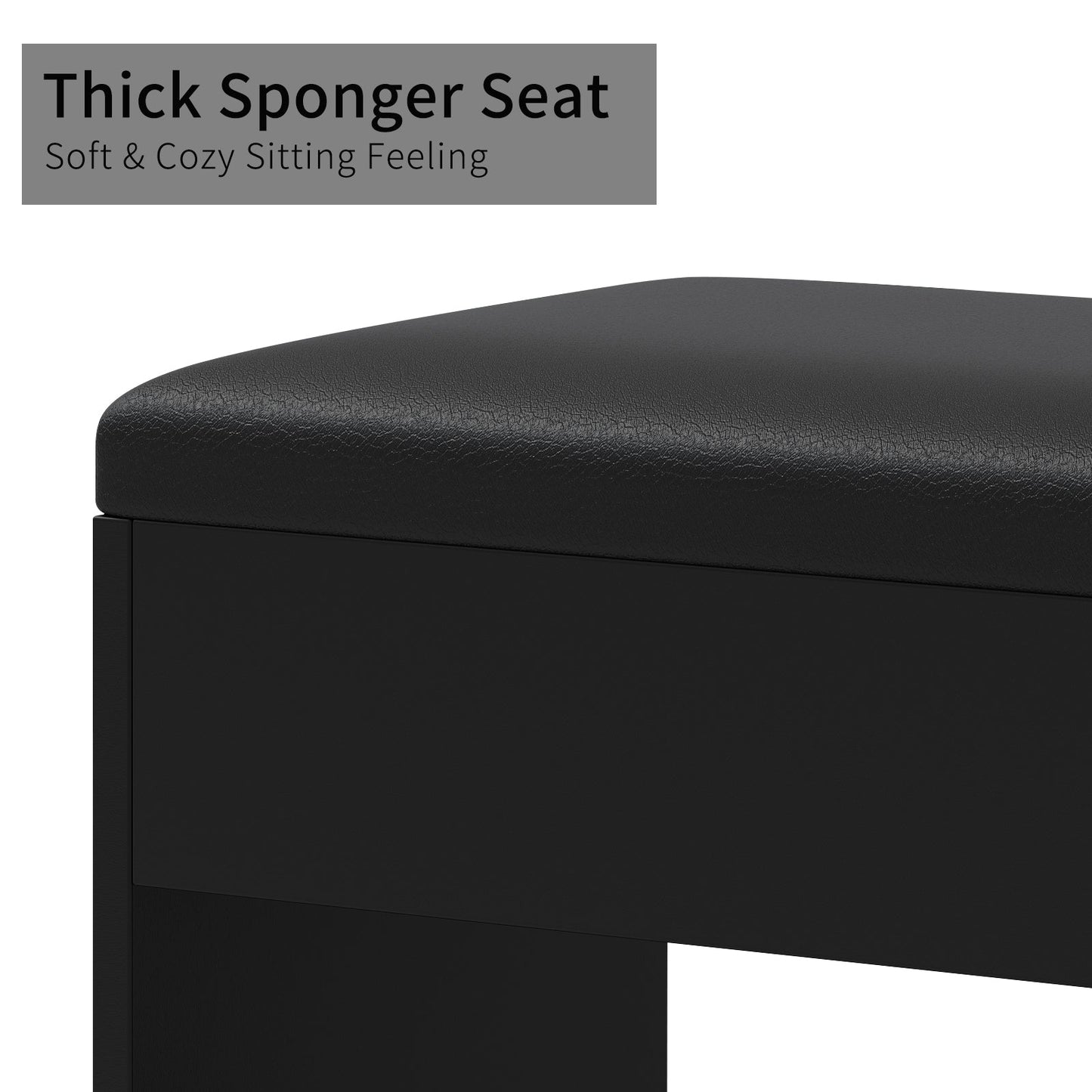 Yanosaku VD008 Bedroom Makeup Vanity desk with LED Mirro, 15 Drawers - Yanosaku SotreFurnitureVD008 - BL