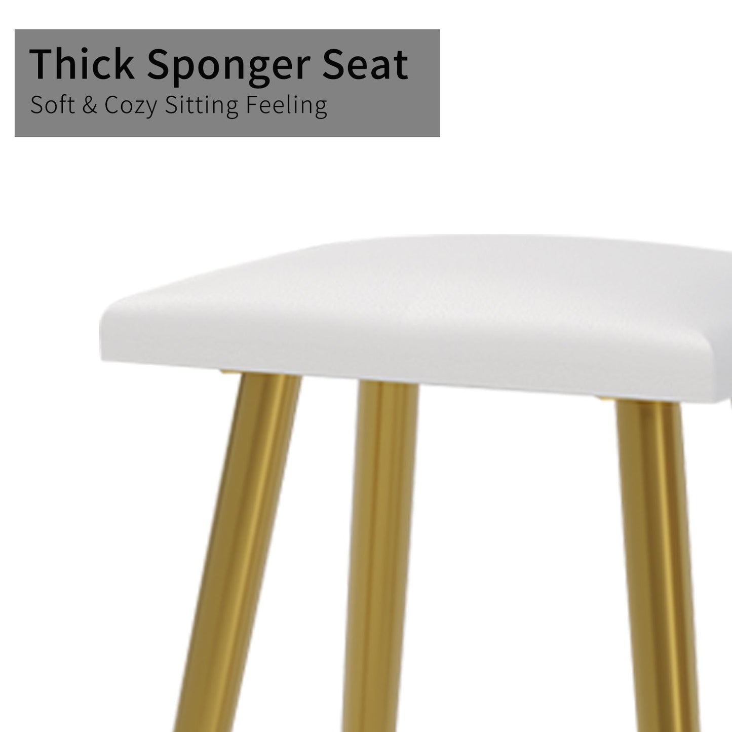 Yanosaku VD014 Modern White Makeup Vanity Set Table with Stool & LED Mirror 5 Drawers Luxury - Yanosaku SotreFurnitureVD014