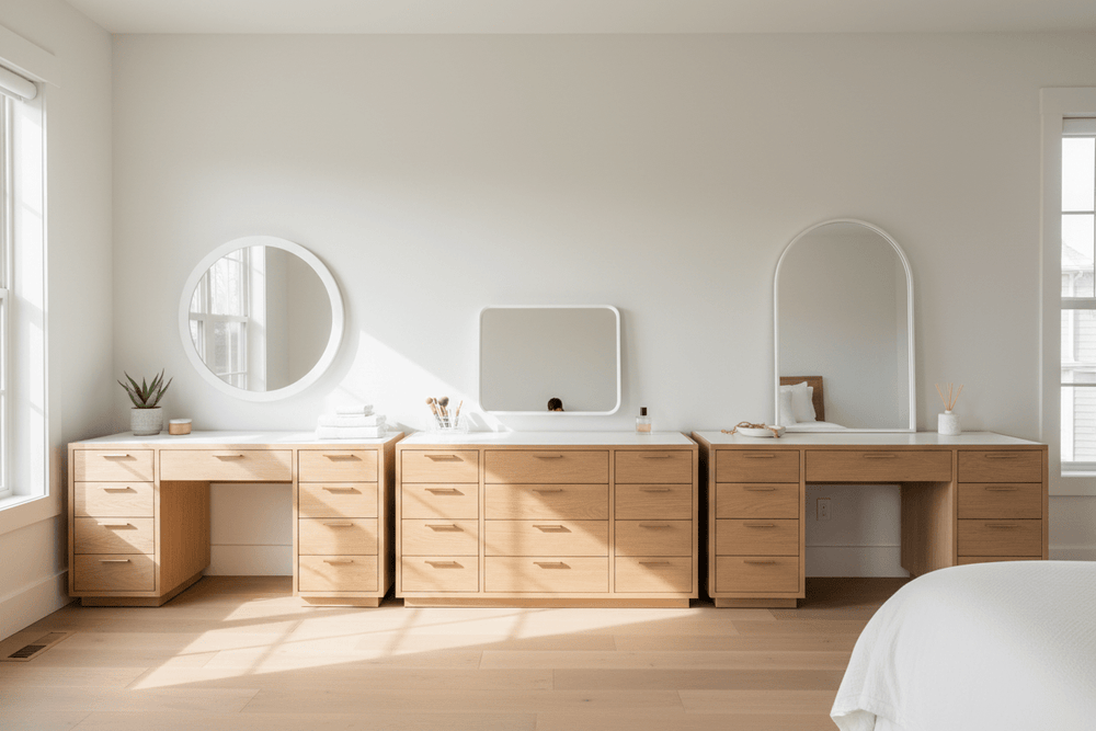 7 vs 9 vs 11 Drawers: How Much Vanity Storage Do You Need? - Vektaya