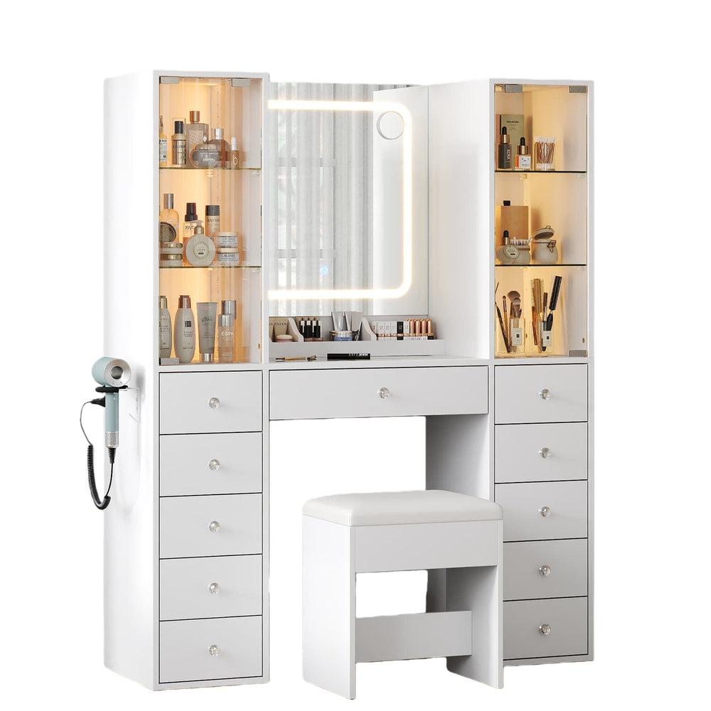 How to Choose a Vanity Desk for a Rental Bedroom - Vektaya