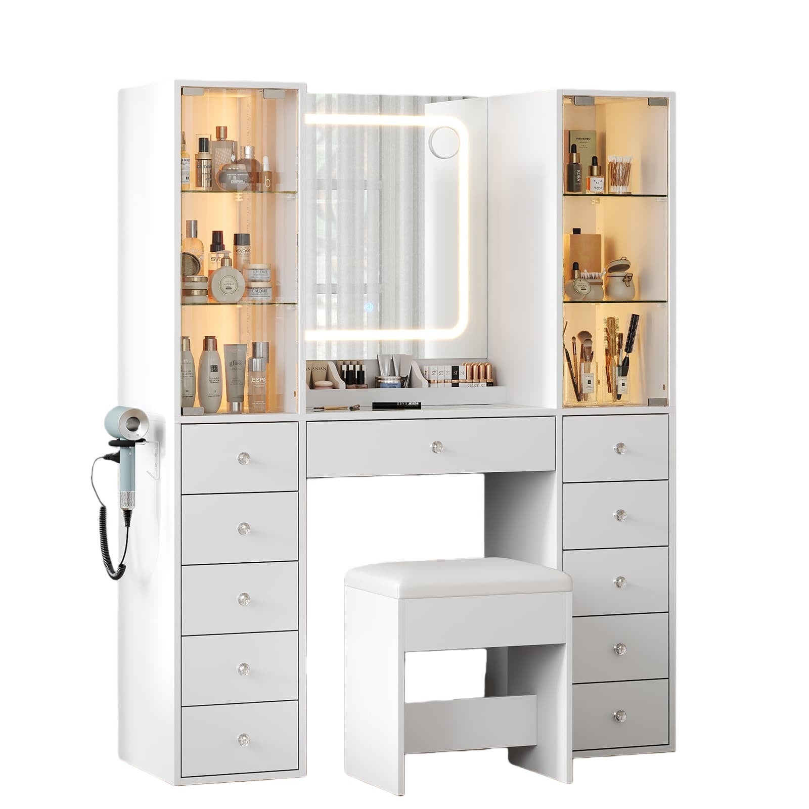 How to Choose a Vanity Desk for a Rental Bedroom - Vektaya