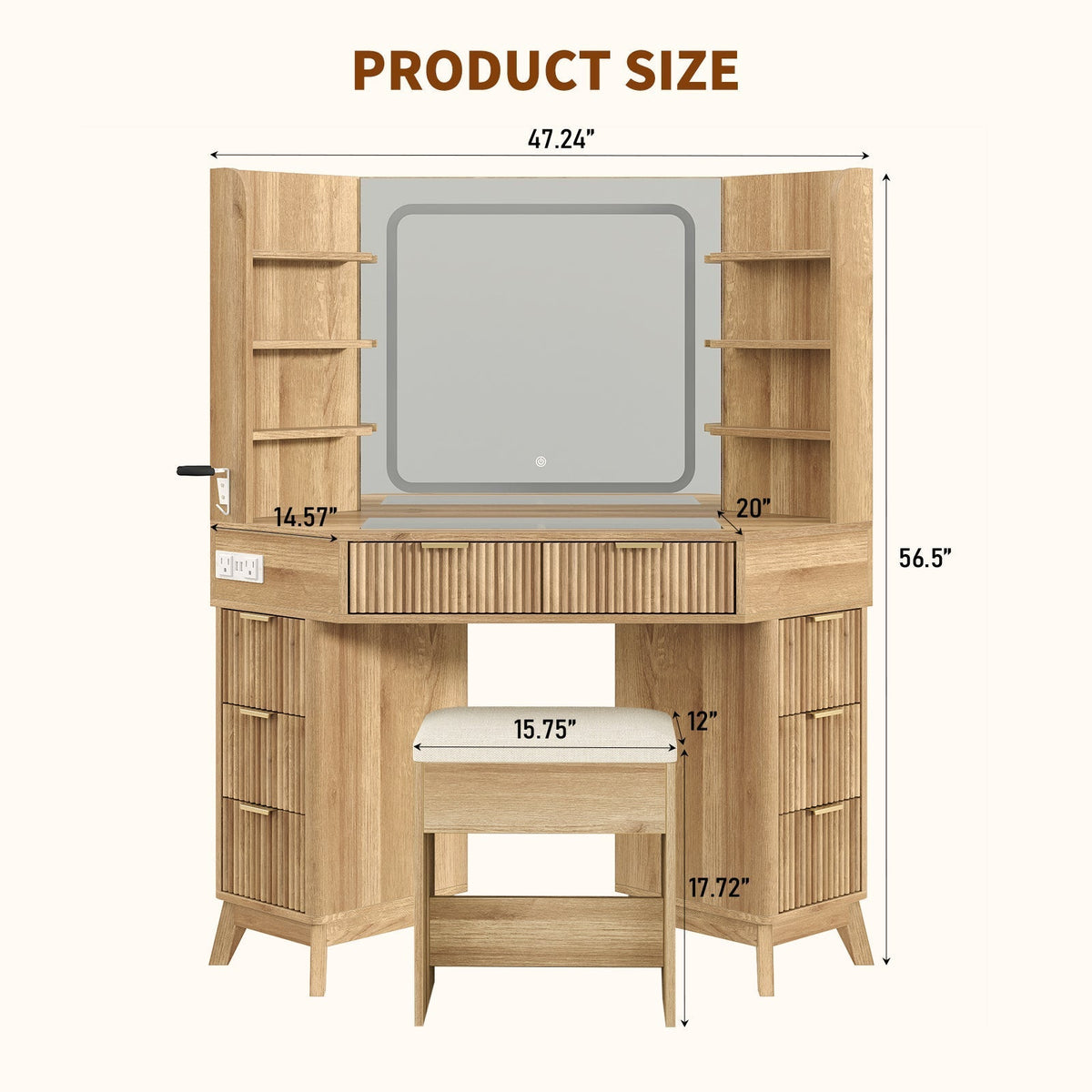 Small Bedroom? This Corner Vanity Changes Everything - Vektaya