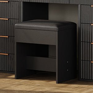 11-Drawer LED Mirror Vanity Desk - Vektaya - VektayaDesk
