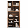 71'' Tall Tall Bookshelf with 3 Drawers - Vektaya - VektayaStorage Cabinet