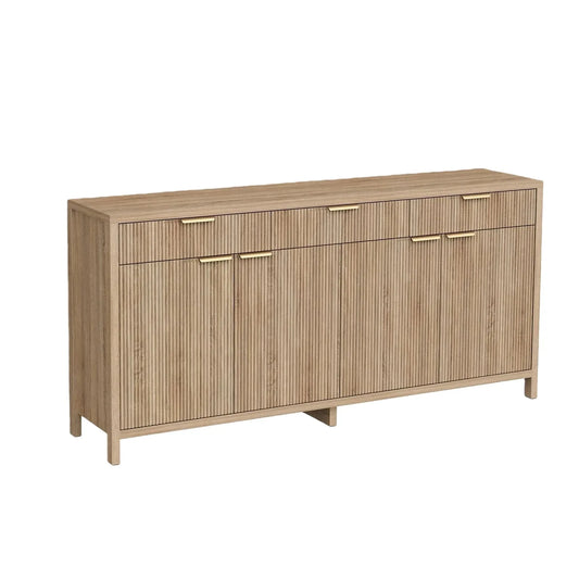 Vektaya US - SC005 66'' Storage Cabinet with Drawers & Doors - VektayaFurnitureUS-SC005-NR