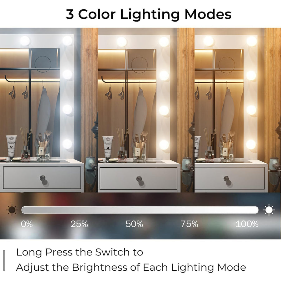 LED mirror impact.