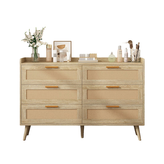 Vektaya DS002 6 Drawers Dresser for Bedroom