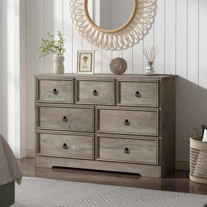 Yanosaku 7 Drawers Dresser for Bedroom - Yanosaku SotreFurnitureDS004 - GR