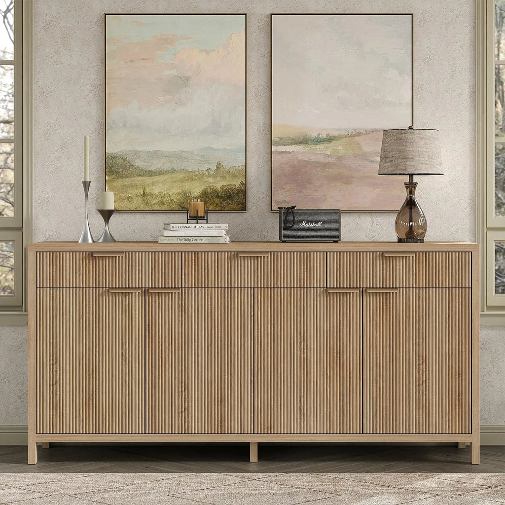 Yanosaku SC005 66'' Storage Cabinet with Drawers & Doors - Yanosaku SotreFurnitureSC005 - NR