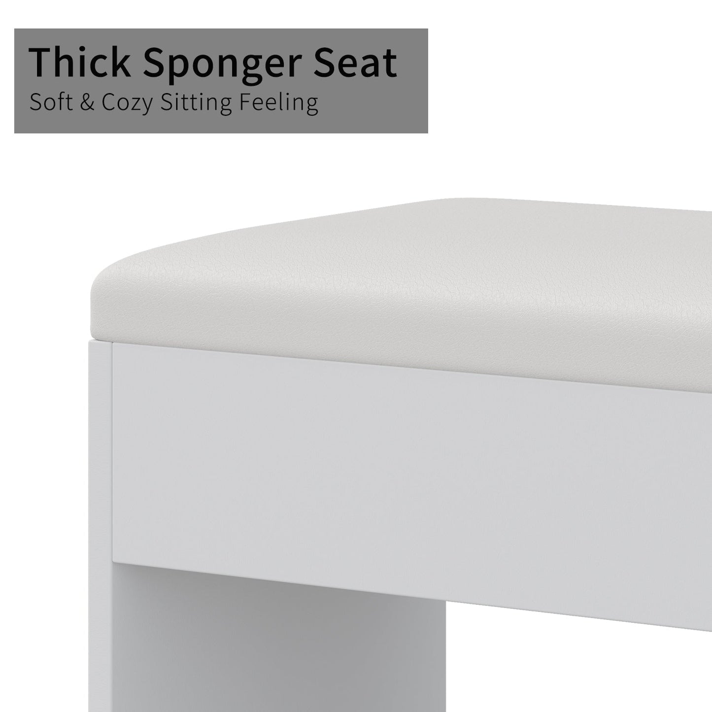 Yanosaku VD016 55''W White Vanity Set, LED Mirror, 13 Drawers - Yanosaku SotreFurnitureVD016 - WH