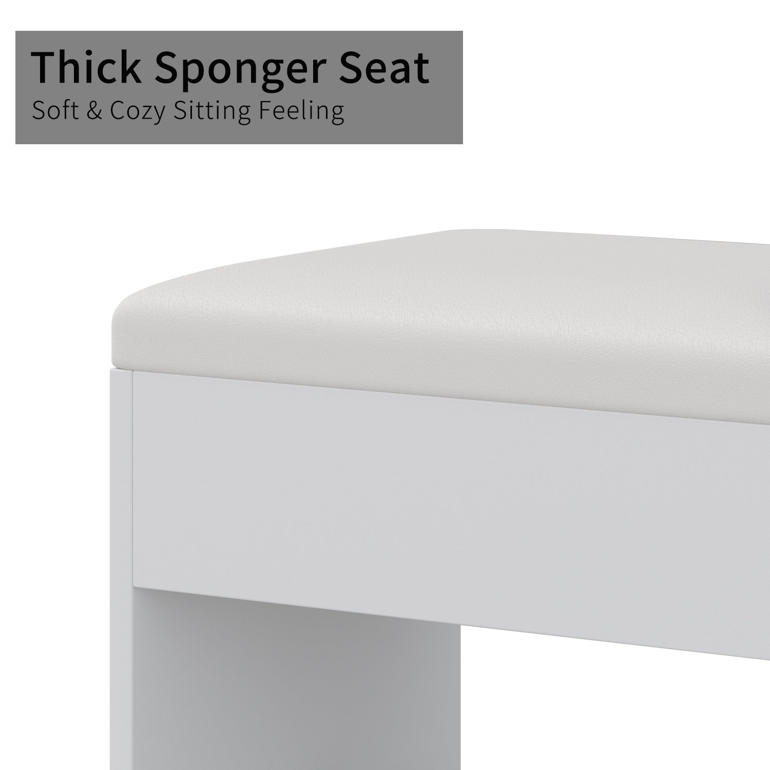 Yanosaku VD017 White Vanity Set, LED Mirror, 15 Drawers - Yanosaku SotreFurnitureVD017