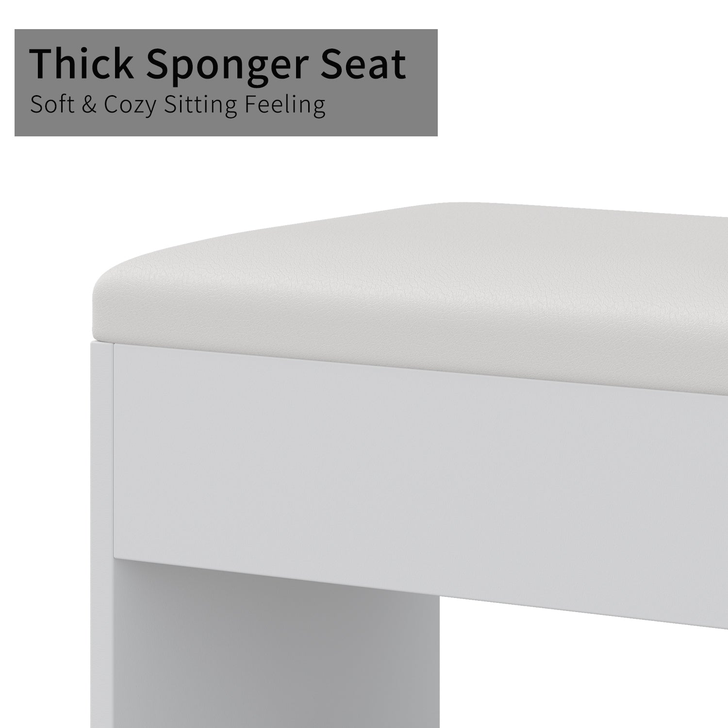 Yanosaku VD019 Modern White Vanity Set, LED Mirror, 15 Drawers - Yanosaku SotreFurnitureVD019 - WH